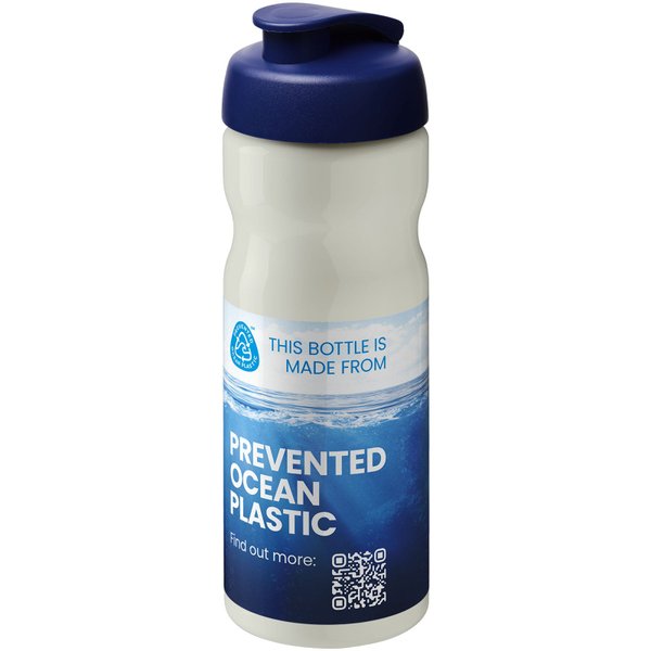 Спортивная бутылка H2O Active® Eco Base 650 мл с откидной крышкой - Спортивная бутылка H2O Active® Eco Base 650 мл с откидной крышкой