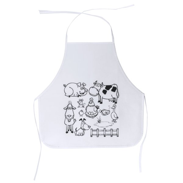PACHU KID фартук WHITE - PACHU KID фартук WHITE
