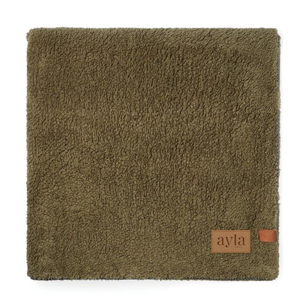 Двухслойный плед VINGA Maine из rPET GRS, 130х170 см - Двухслойный плед VINGA Maine из rPET GRS, 130х170 см