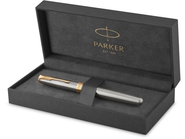 Ручка перьевая Parker «Sonnet Core Stainless Steel GT» - Ручка перьевая Parker «Sonnet Core Stainless Steel GT»