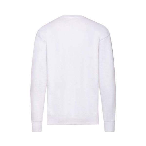 Свитшот без начеса LIGHTWEIGHT SET-IN SWEAT 240 - Толстовка мужская без начеса "Lightweight Set-in Sweat", белый, 2XL, 80% х/б 20% полиэстер, 240 г/м2