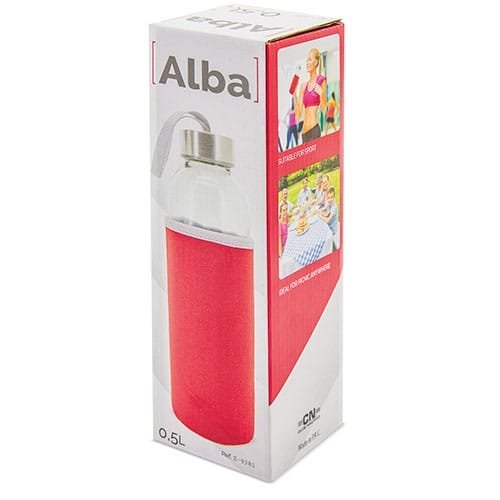Прозрачная бутылка "Alba" - Прозрачная бутылка "Alba"