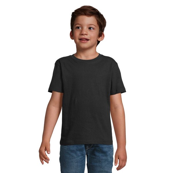 Футболка детская IMPERIAL KIDS 190 - Футболка детская IMPERIAL KIDS, черный, 12 лет, 100% хлопок, 190г/м2