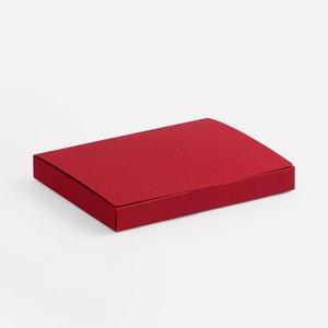 коробка самосборная flacky, темно-красная