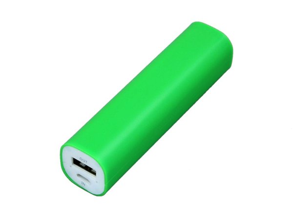 Внешний аккумулятор «Digi» прямоугольной формы, 2600 mAh - Внешний аккумулятор «Digi» прямоугольной формы, 2600 mAh