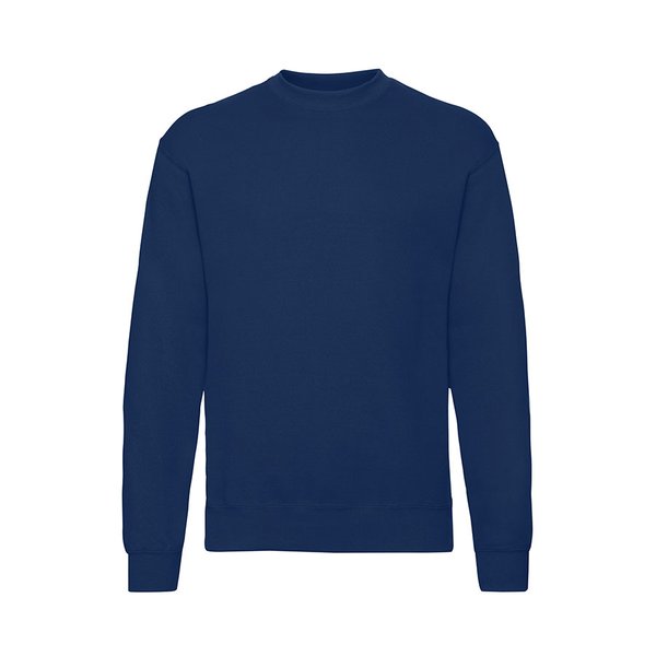 Свитшот с начесом CLASSIC SET-IN SWEAT 280 - Толстовка мужская c начесом "Classic Set-In Sweat", темно-синий, M, 80% х/б 20% полиэстер, 280 г/м2