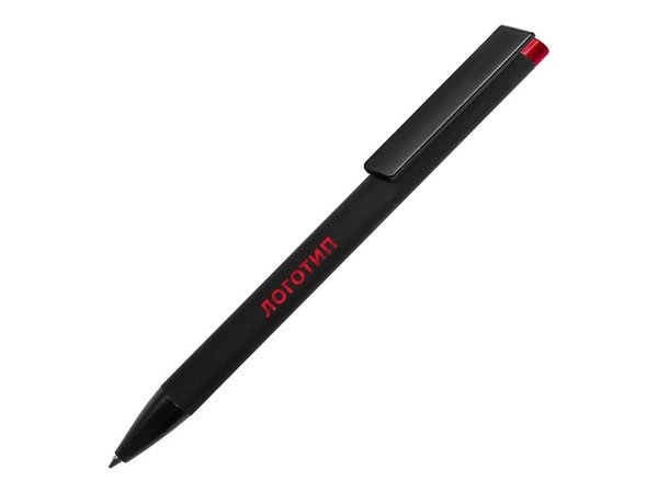 Ручка металлическая шариковая «Taper Metal» soft-touch - Ручка металлическая шариковая «Taper Metal» soft-touch