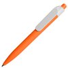 Ручка шариковая N16 soft touch, оранжевый, пластик, цвет чернил синий