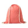 Рюкзак KONIM, красный, 42x38 см, 100% переработанный хлопок, 120 г/м2
