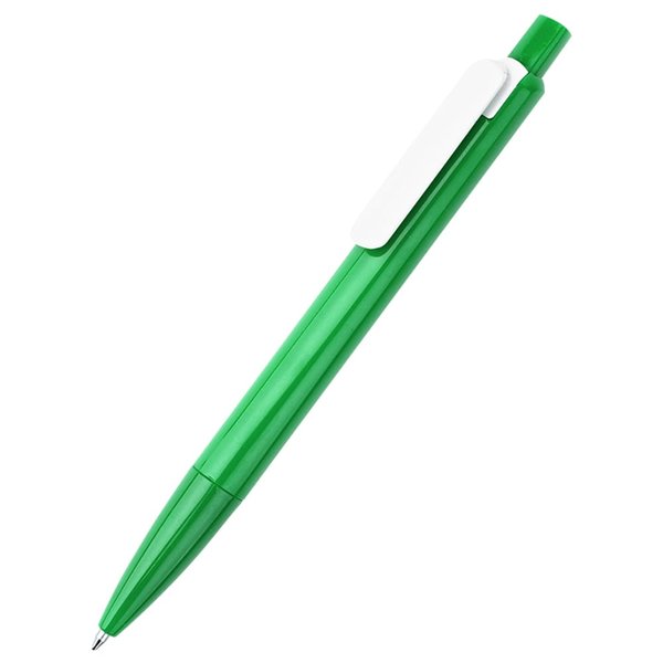 Ручка пластиковая Nolani - Ручка пластиковая Nolani, зеленая