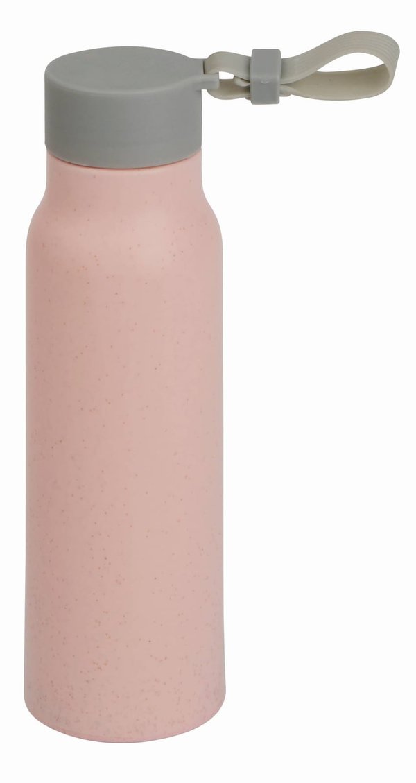 Стеклянная питьевая бутылка ECO DRINK, розовая - Стеклянная питьевая бутылка ECO DRINK, розовая