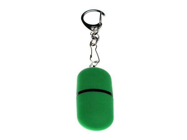 USB 2.0- флешка «Goutte Soft-touch» на 32 Гб каплевидной формы - USB 2.0- флешка «Goutte Soft-touch» на 32 Гб каплевидной формы