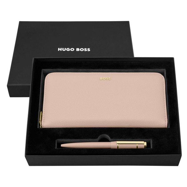 Набор HUGO BOSS (шариковая ручка и дорожный кошелек) - Набор HUGO BOSS (шариковая ручка и дорожный кошелек)