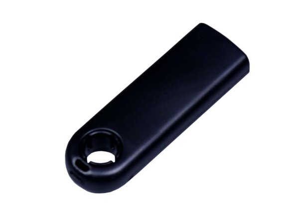 USB 2.0- флешка промо на 32 Гб прямоугольной формы, выдвижной механизм - USB 2.0- флешка промо на 32 Гб прямоугольной формы, выдвижной механизм