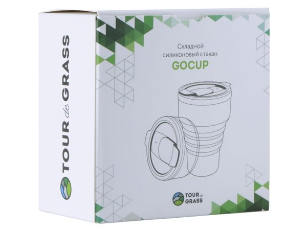 Силиконовый складной стакан «GoCup» - Силиконовый складной стакан «GoCup»