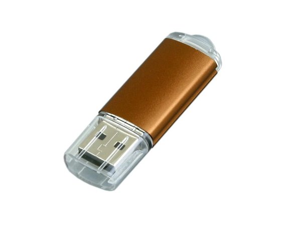 USB 2.0- флешка на 64 Гб с прозрачным колпачком - USB 2.0- флешка на 64 Гб с прозрачным колпачком