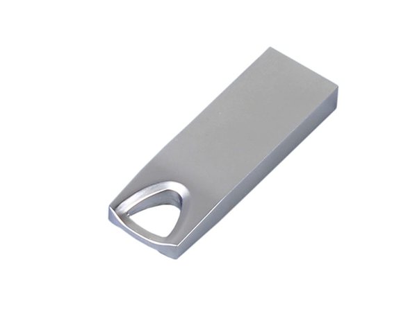 USB 2.0-флешка на 64 Гб с мини чипом и отверстием для цепочки - USB 2.0-флешка на 64 Гб с мини чипом и отверстием для цепочки