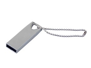 usb 2.0-флешка на 64 гб с мини чипом и отверстием для цепочки