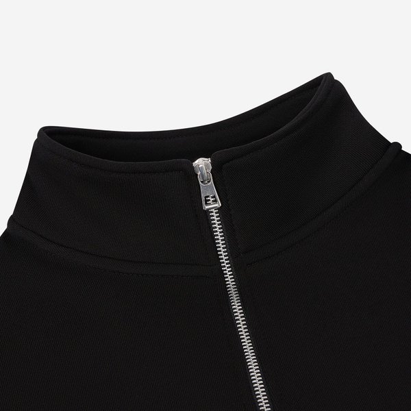 Толстовка на молнии унисекс Флоу (Flow), черная, размер 3XL/4XL