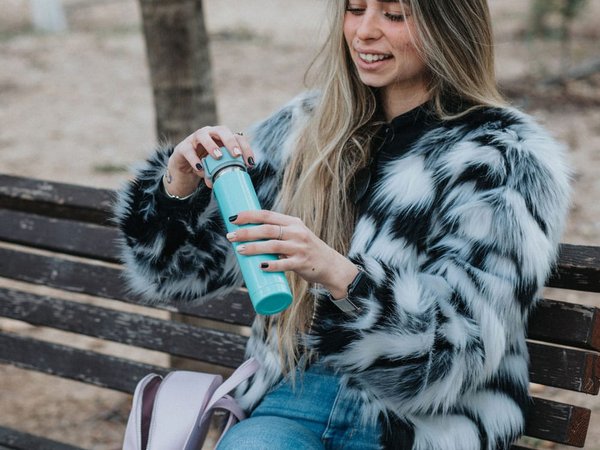 Вакуумный термос с петелькой «SKINNY MINI», 230 мл - Вакуумный термос с петелькой «SKINNY MINI», 230 мл
