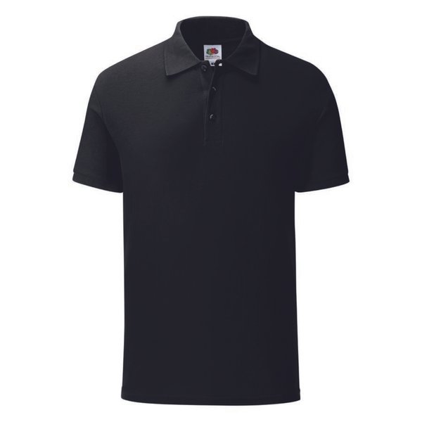 Поло мужское ICONIC POLO 170 - Рубашка поло мужская "Iconic Polo", черный, M, 100% х/б, 180 г/м2