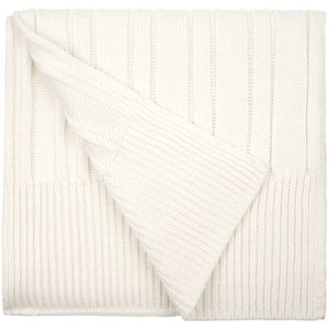 шарф knit beat, белый (молочный)