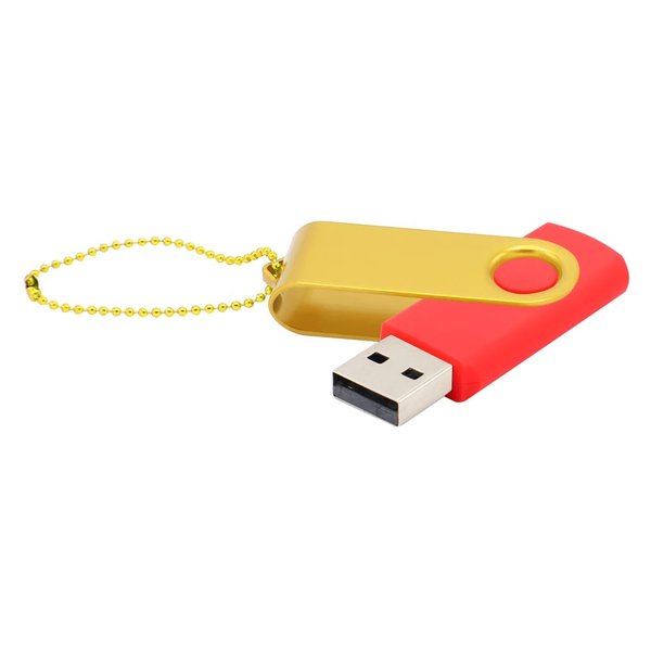 Флешка Designer To Go 2.0 USB 16Gb - Флешка Designer To Go 2.0 USB 16Gb, красный/желтый