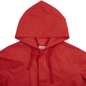 дождевик детский raindrop kids, красный