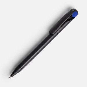 ручка шариковая prodir ds1 tmm dot, черная с синим