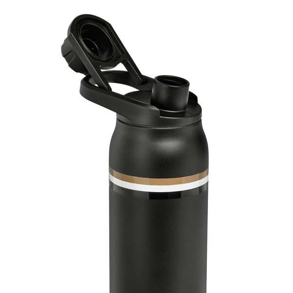 Изотермическая фляга Iconic Black - Изотермическая фляга Iconic Black