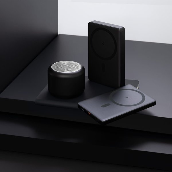 Беспроводная колонка Пэшн (Passion) 80dB 600 mAh (Bluetooth 5.4), черная