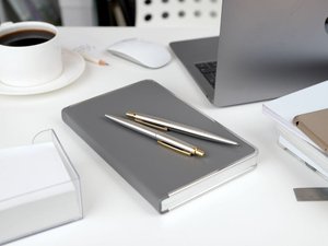 ручка шариковая poetica, золотистая