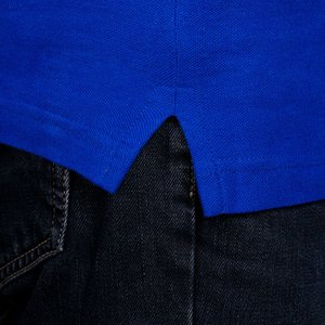 рубашка поло virma stripes, ярко-синяя