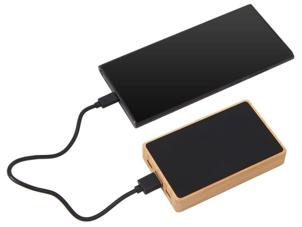 Внешний аккумулятор с подсветкой лого «Reedia S2», 5000 mAh - Внешний аккумулятор с подсветкой лого «Reedia S2», 5000 mAh