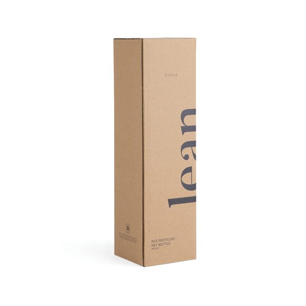 Бутылка для воды VINGA Lean из rPET RCS, 800 мл - Бутылка для воды VINGA Lean из rPET RCS, 800 мл