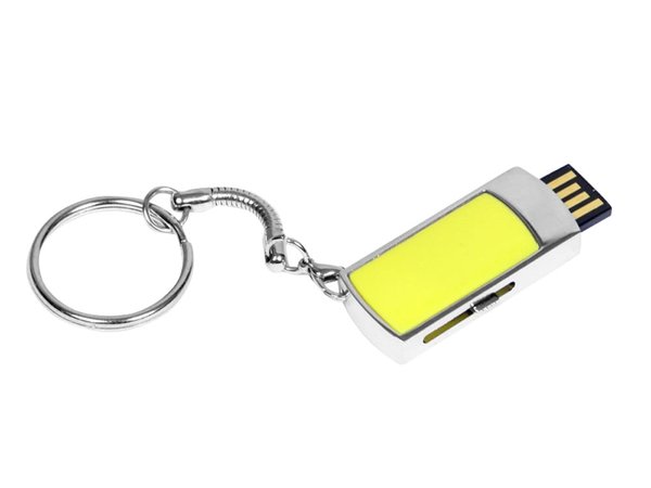 USB 2.0- флешка на 16 Гб с выдвижным механизмом и мини чипом - USB 2.0- флешка на 16 Гб с выдвижным механизмом и мини чипом