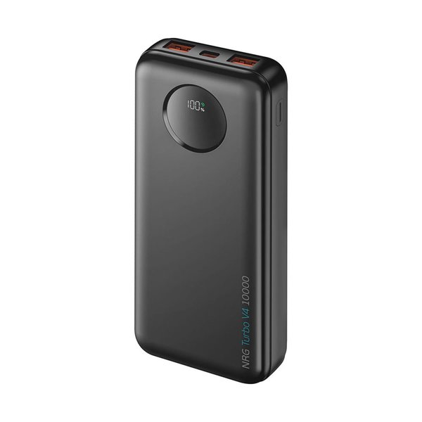 Внешний АКБ NRG Turbo V4 10000 мА-ч, дисплей - Внешний АКБ NRG Turbo V4 10000 мА-ч, дисплей