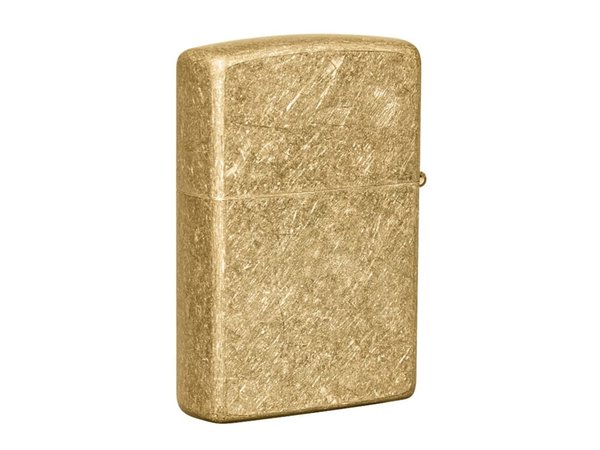 Зажигалка ZIPPO Classic с покрытием Tumbled Brass - Зажигалка ZIPPO Classic с покрытием Tumbled Brass