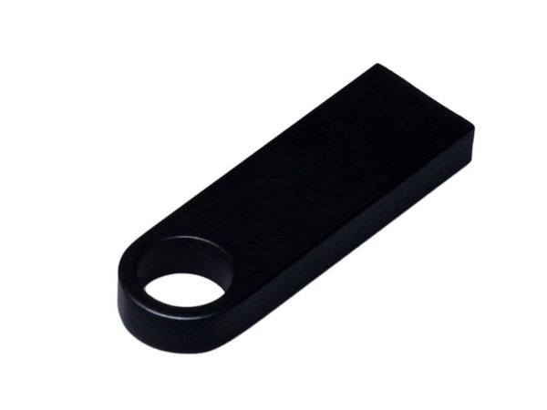 USB 2.0-флешка на 16 Гб с мини чипом и круглым отверстием - USB 2.0-флешка на 16 Гб с мини чипом и круглым отверстием