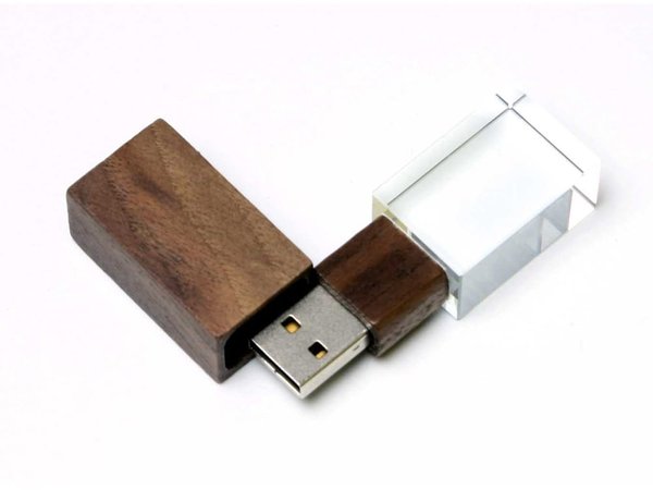 USB 2.0- флешка на 32 Гб прямоугольной формы - USB 2.0- флешка на 32 Гб прямоугольной формы