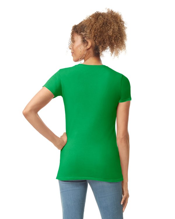 Футболка SOFTSTYLE WOMAN - Футболка SOFTSTYLE WOMAN, ЗЕЛЕНЫЙ S