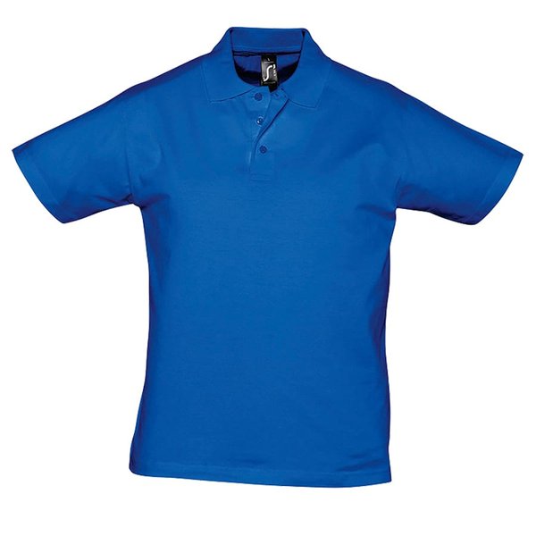 Поло мужское PRESCOTT MEN 170 - Поло "Prescott Men", ярко-синий_XL, 100% х/б, 170г/м2