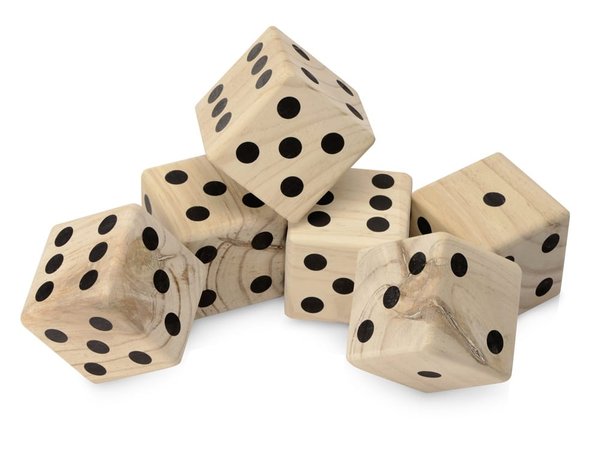 Деревянная игра в кости, XL «Dice» - Деревянная игра в кости, XL «Dice»