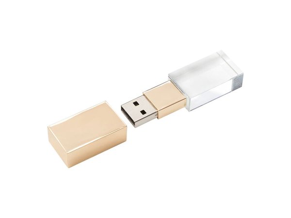 USB 2.0- флешка на 16 Гб кристалл классика - USB 2.0- флешка на 16 Гб кристалл классика