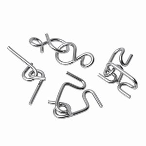 металлическая головоломка clever, 4 вида в ассортименте, цена за штуку