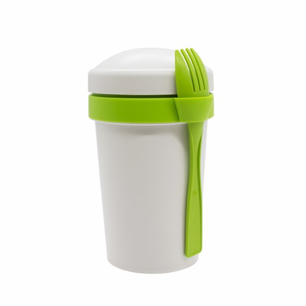 Ланч-бокс Veggie to go Green Line с вилкой - Ланч-бокс Veggie to go Green Line с вилкой (салатовый)