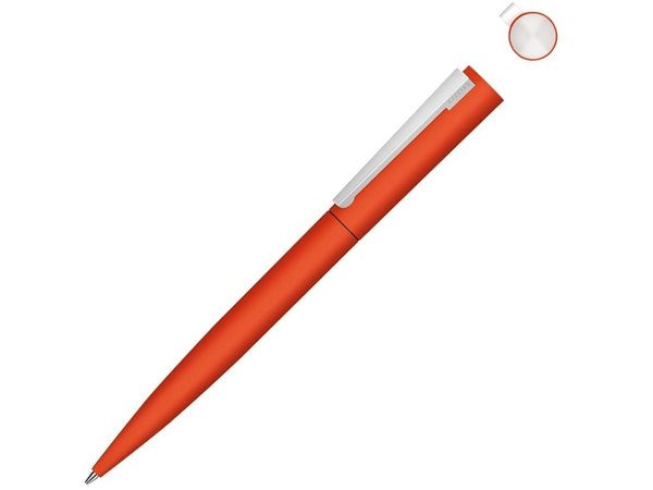 Ручка шариковая металлическая «Brush Gum», soft-touch - Ручка шариковая металлическая «Brush Gum», soft-touch
